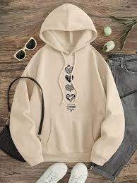 Dames Hoodie met print – Casual Style
