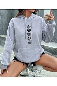 Dames Hoodie met print – Casual Style