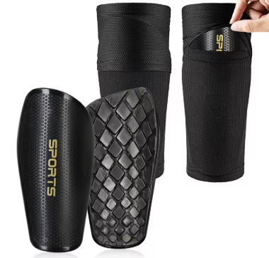 Voetbal Scheenbeschermers met Compressie Sleeve